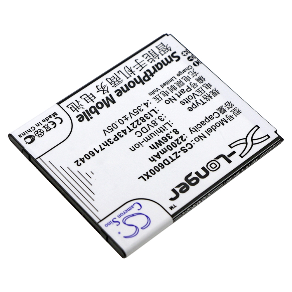 Înlocuire compatibilă pentru bateria ZTE LI3822T43P3H716042