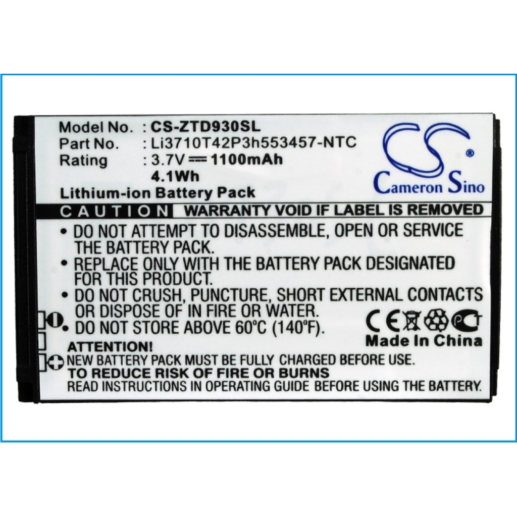 Baterie telefon mobil ZTE D930 (CS-ZTD930SL)