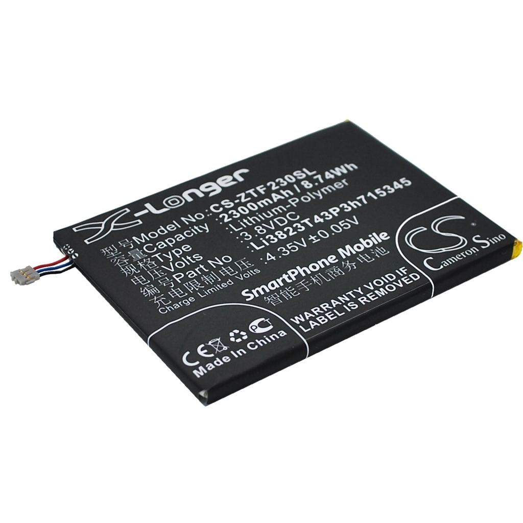 Înlocuire compatibilă pentru bateria ZTE LI3820T43P3H715345,LI3823T43P3H715345