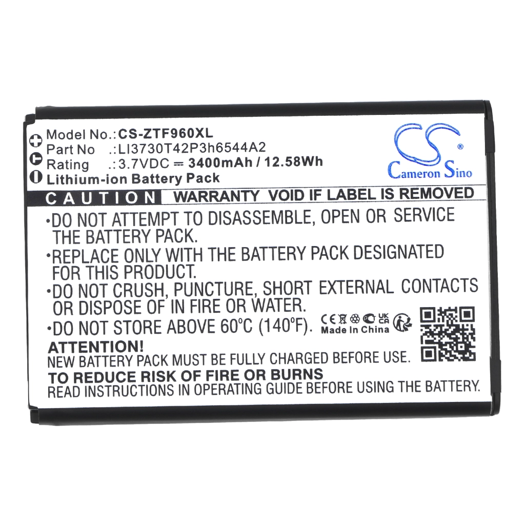 Compatible battery replacement for NET10 LI3730T42P3H6544A2
