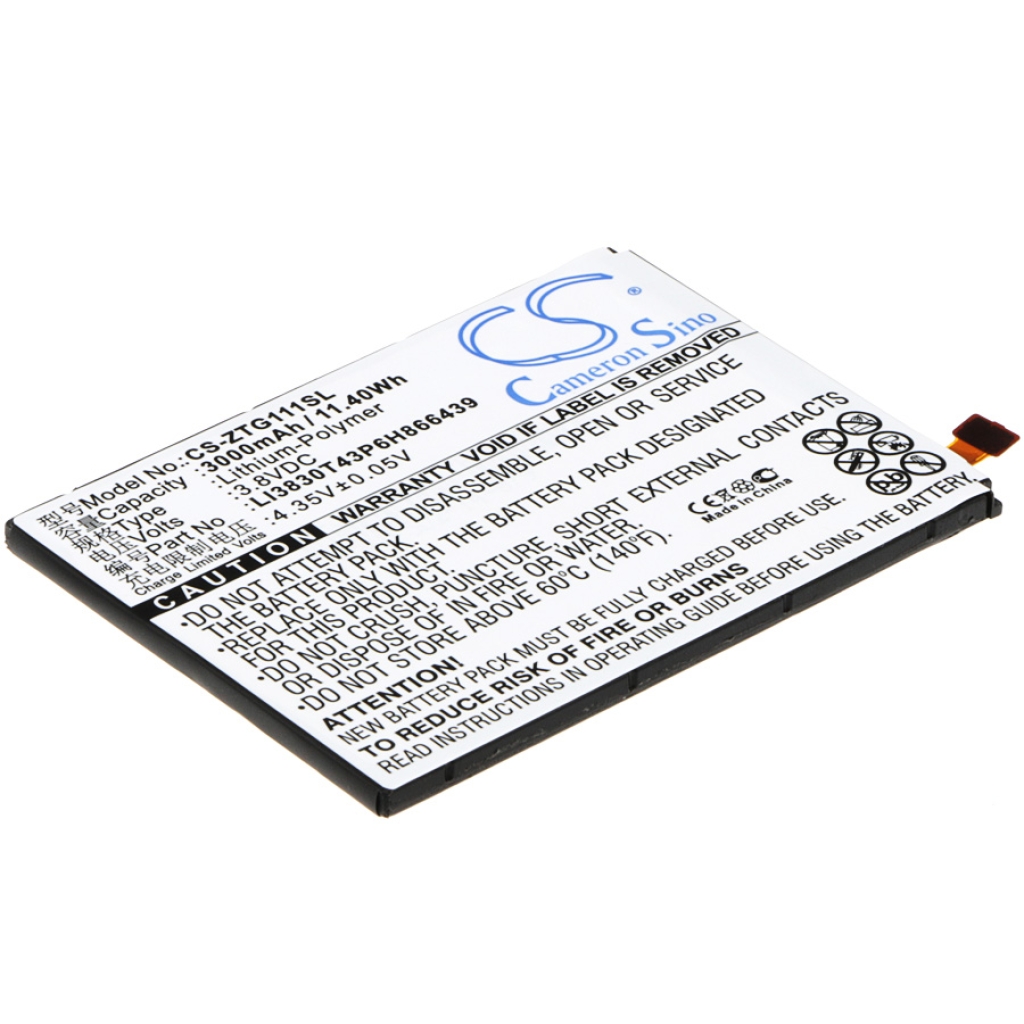 Înlocuire compatibilă pentru bateria ZTE LI3830T43P6H866439,LI3830T43P6H966439