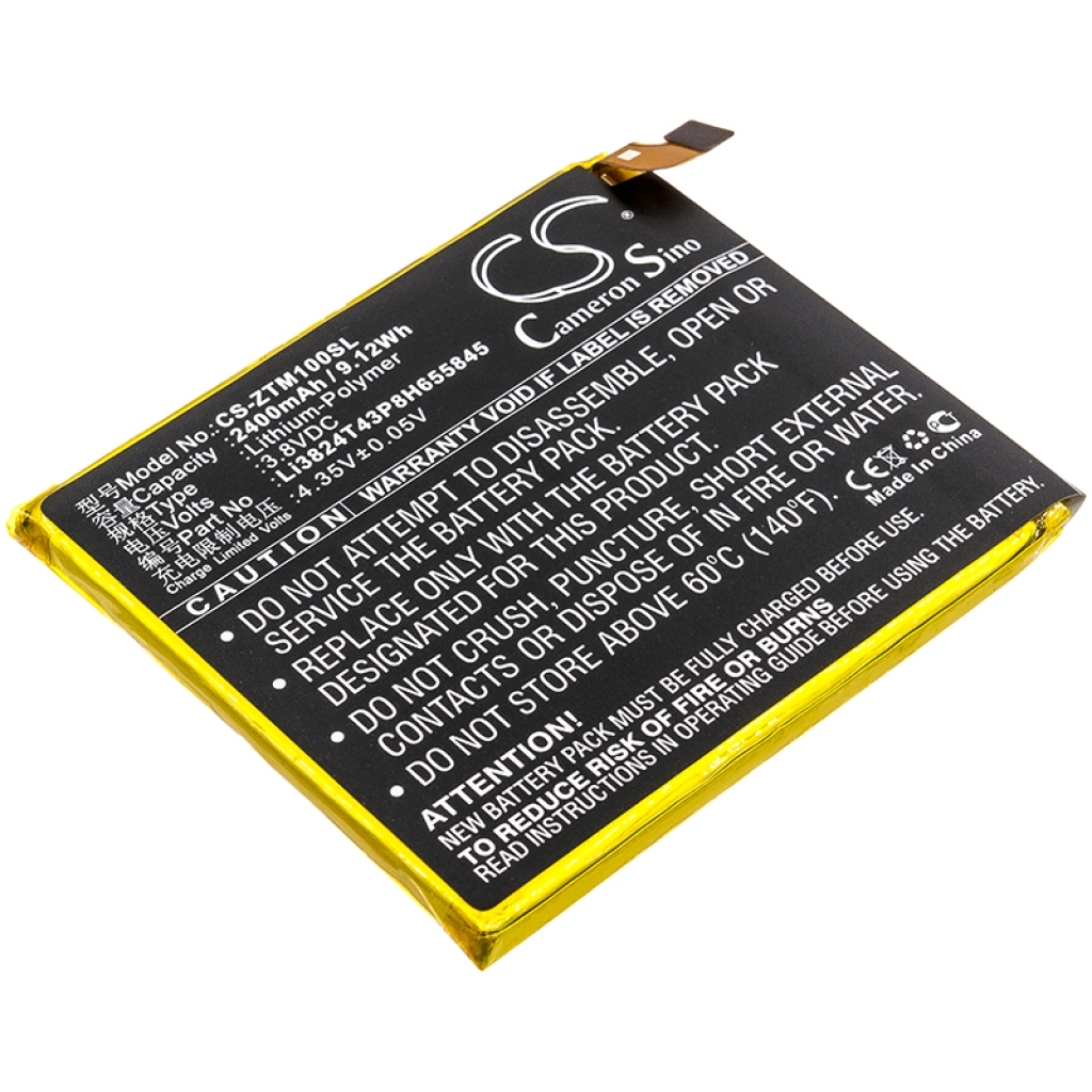 Înlocuire compatibilă pentru bateria ZTE LI3824T43P8H655845