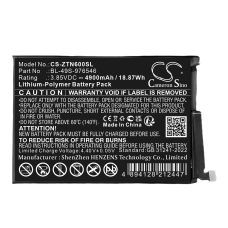 Înlocuire compatibilă pentru bateria ZTE BL-49S-976546