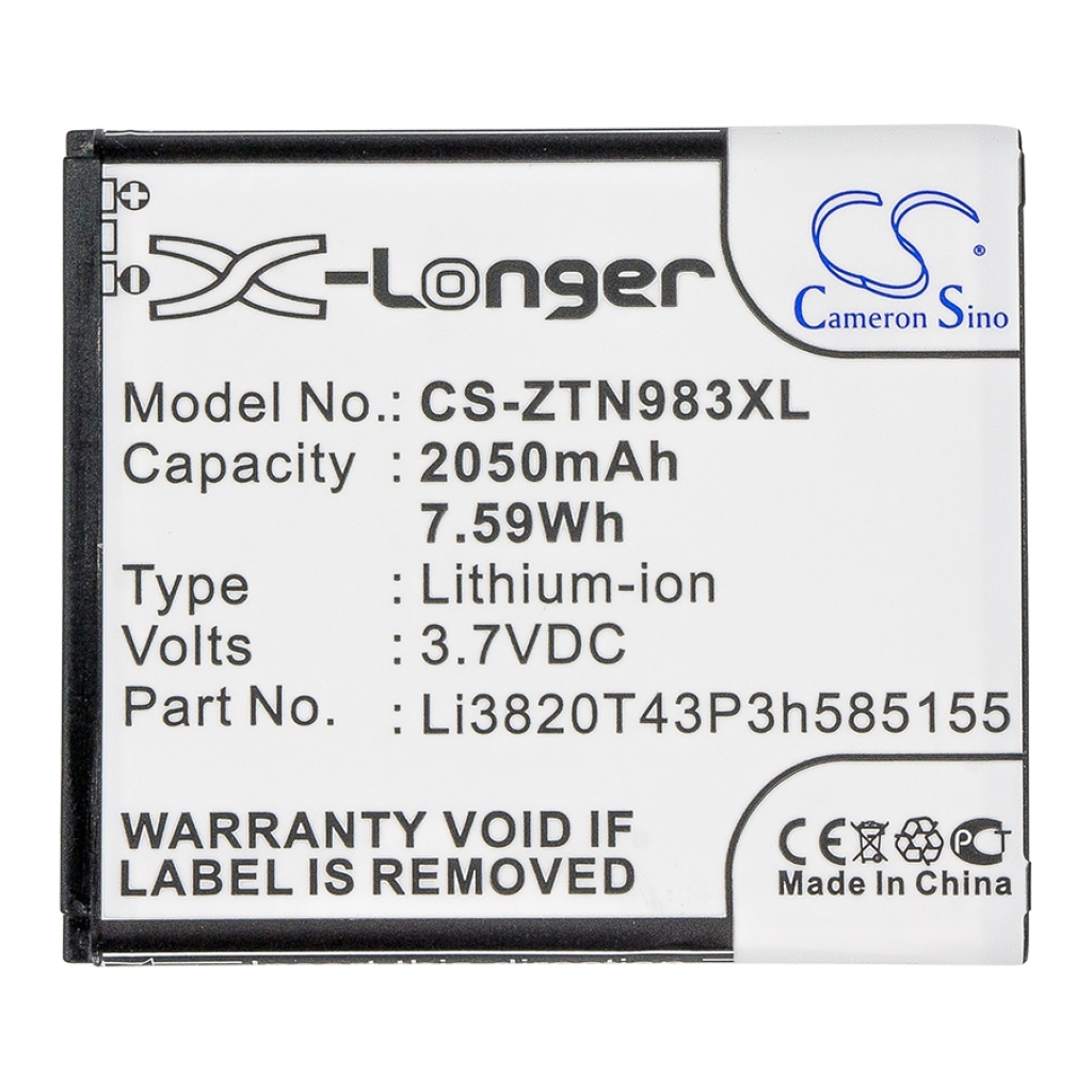 Baterie compatibil cu ZTE CS-ZTN983XL