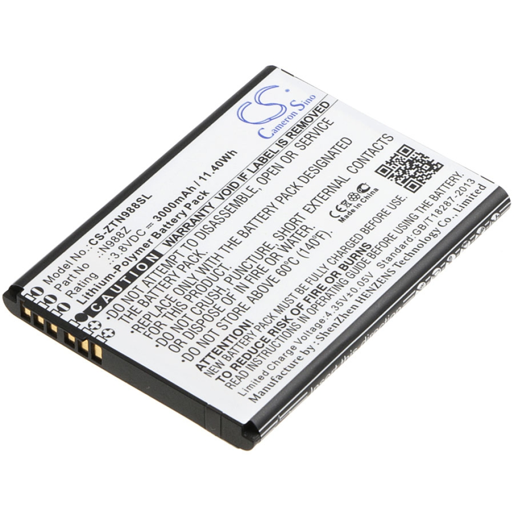 Înlocuire compatibilă pentru bateria ZTE N988Z