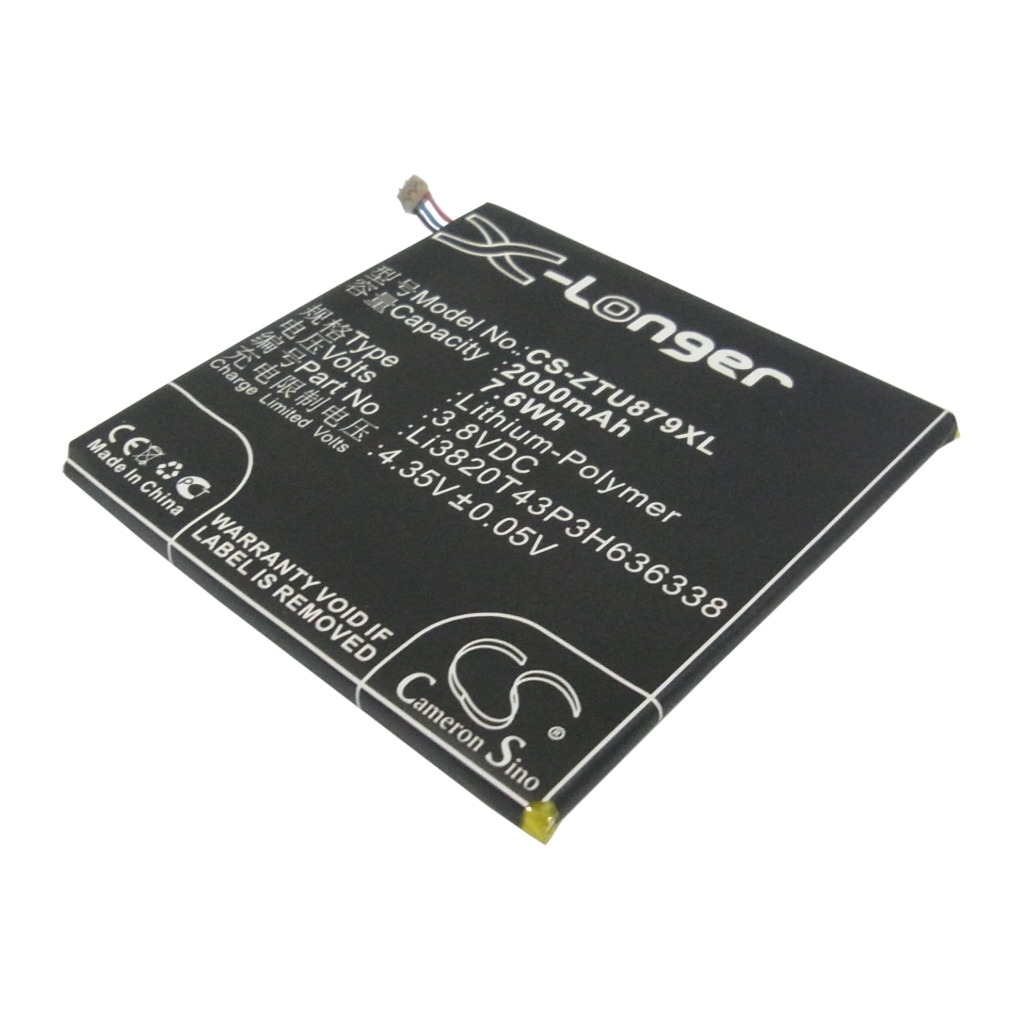 Înlocuire compatibilă pentru bateria ZTE LI3820T43P3H636338,LI3820T43PH636338