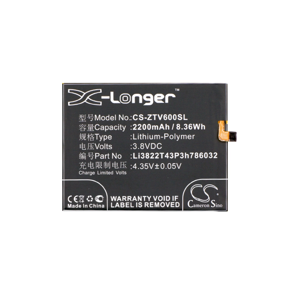 Mobile Phone Battery ZTE Blade D6