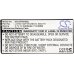 Înlocuire compatibilă pentru bateria ZTE LI3734T42P3HC86049,SBC791