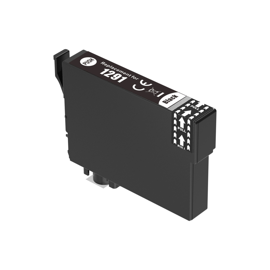 Compatibil cu Stylus T1291 / 18ml Cerneală Negru (Cartușe de cerneală)
