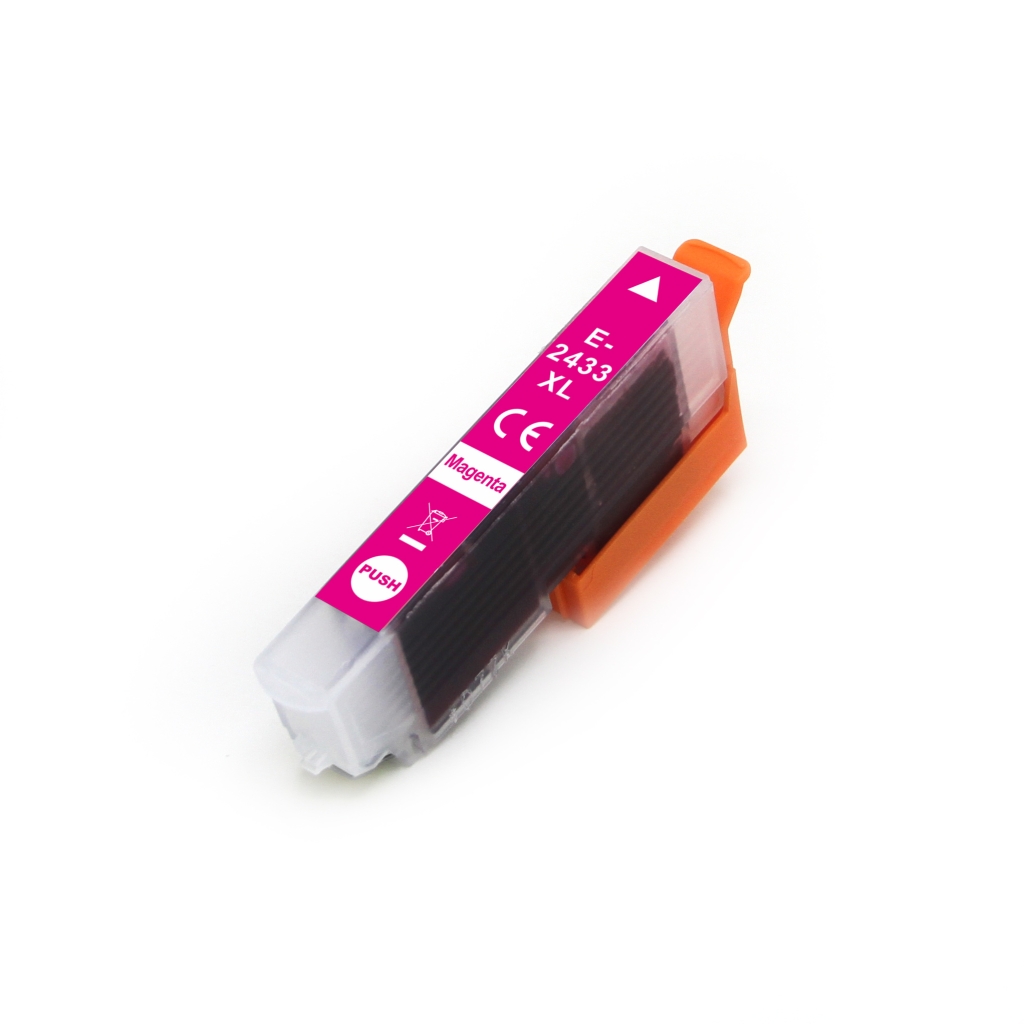 Compatible with Epson C13T24334012 / 13ml Ink Magenta (Ink cartridges)
