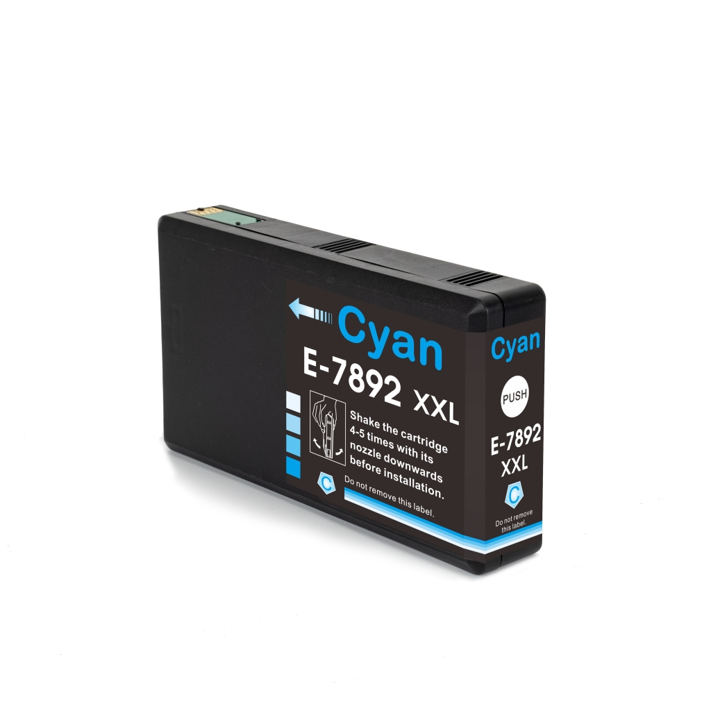 Compatible with Epson T7892XXL / 36ml Ink Cyan (Ink cartridges - Pigment)