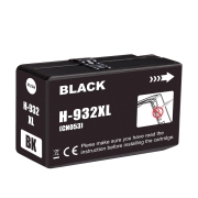 Compatible with HP 932XLBK / 33ml Ink Black (Ink cartridges)