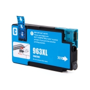 Înlocuitor compatibil pentru Compatibil cu HP 963XLC / 27.5ml Cerneală Cyan (Cartușe de cerneală)