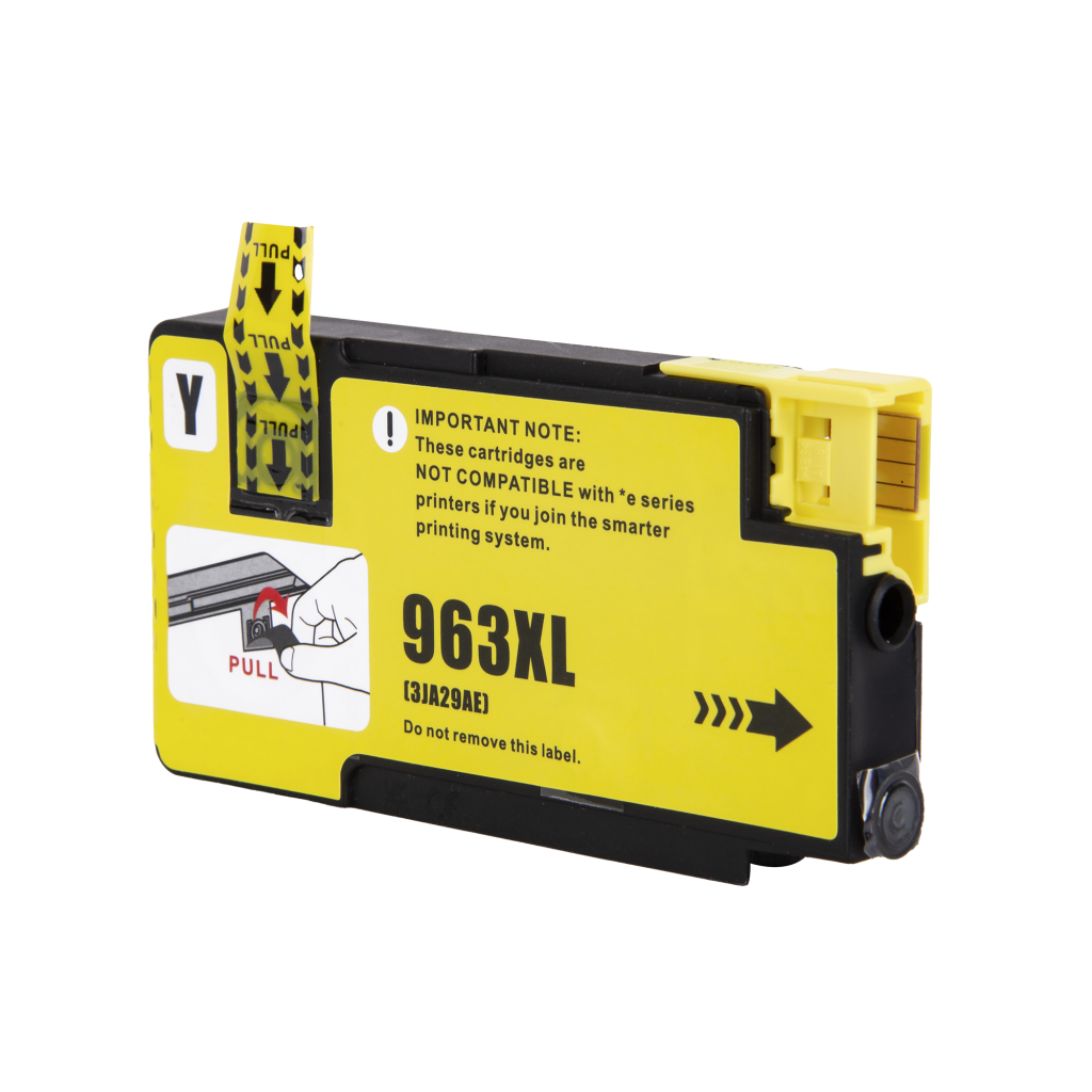 Compatibil cu HP 963XLY / 27.5ml Cerneală Galben (Cartușe de cerneală)